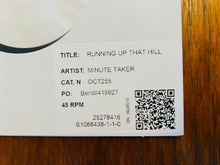 RUNNING UP THAT HILL (7" Vinyl Test Pressing)