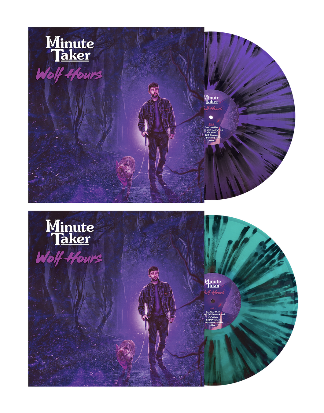 'Wolf Hours' Limited Edition Splatter Vinyl (Purple or Turquoise)