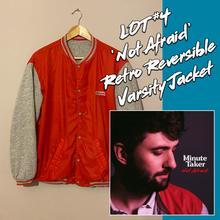 LOT #4 'Not Afraid' Reversible Retro Adidas Varsity Jacket