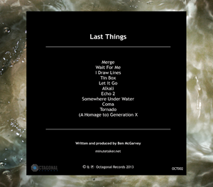 'Last Things' (2013 Album) CD