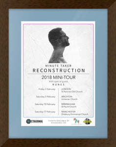 'Reconstruction' Tour Poster